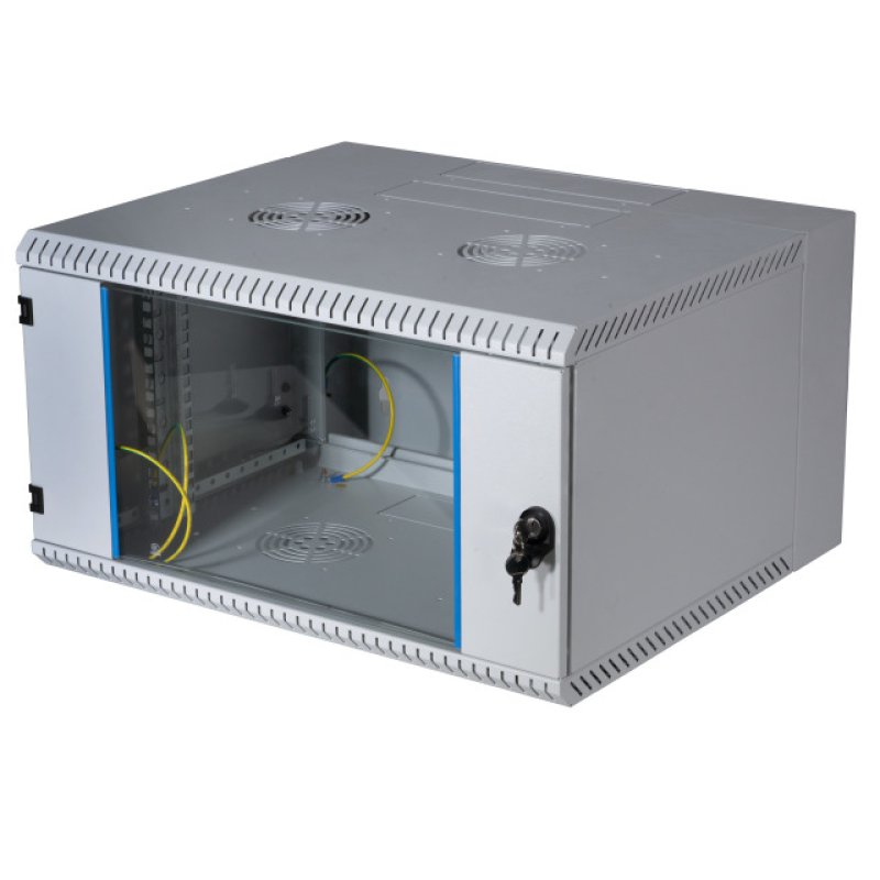 EFB Elektronik 691606VGR.50 rack cabinet 6U Wall mounted rack Grey
