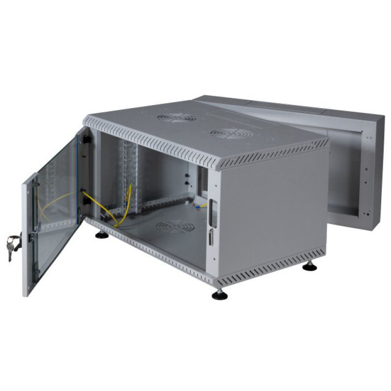 EFB Elektronik 691606VGR.50 rack cabinet 6U Wall mounted rack Grey