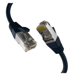 M-Cab EC020200300 networking cable Black 0.5 m Cat8.1 S/FTP (S-STP)