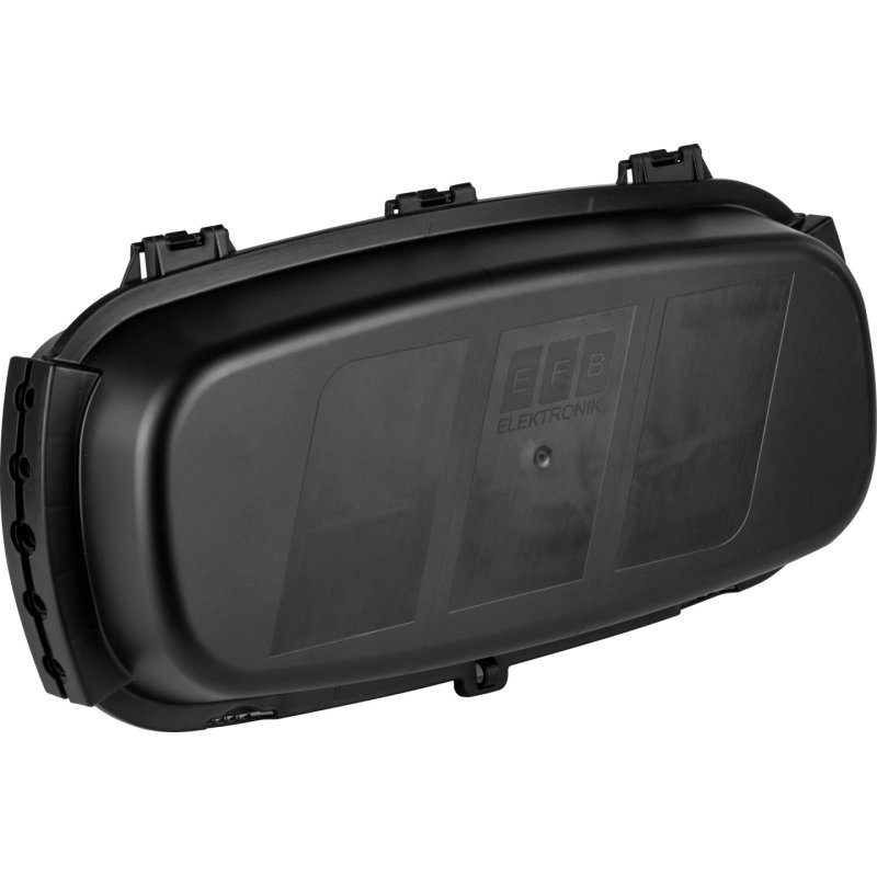 Outdoor-Box IP54 klappbar schwarz 32x22x13cm