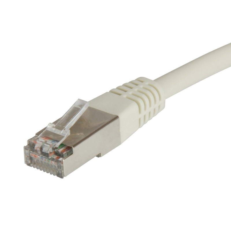 2-Port Splitter Cat5e RJ45-2xRJ45 FTP St/Bu 0.15m