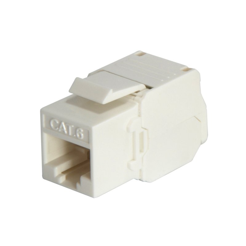 Equip Cat.6 Unshielded Keystone Jack Toolfree