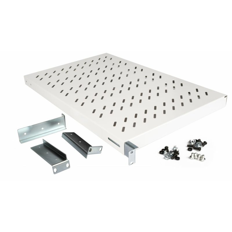 Equip Variable Shelf 19', 1U, 1000MM, Grey