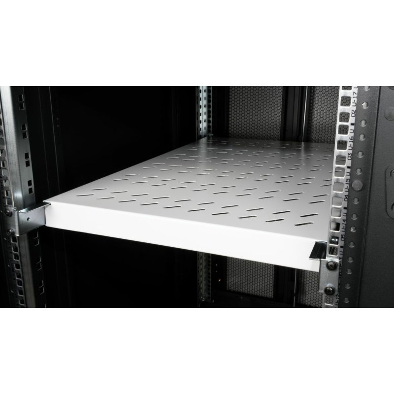 Equip Variable Shelf 19', 1U, 1000MM, Grey