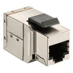 Equip Cat.6 Shielded Keystone Inline Coupler, 8pcs/Set