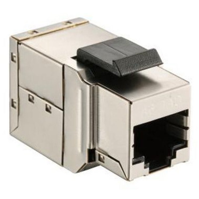 Equip Cat.6 Shielded Keystone Inline Coupler, 8pcs/Set