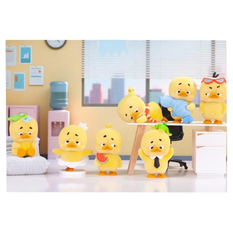 UPSETDUCK - Display de 6 Cute Duck 4-6.5cm ( 6 different 1 Secret )