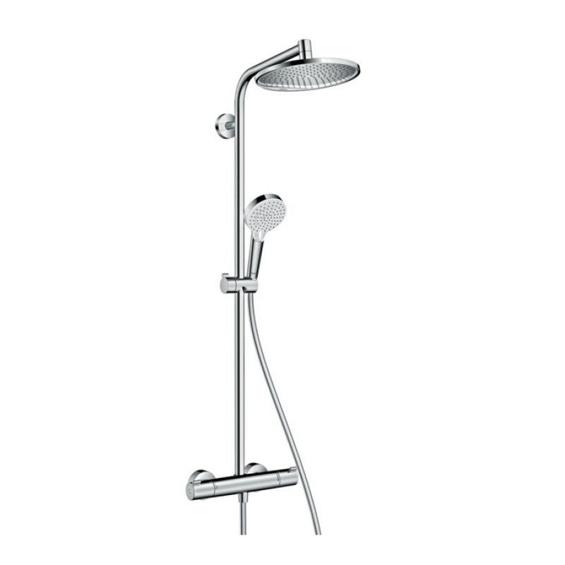 Hansgrohe Crometta S shower system 2 head(s) Wall Chrome