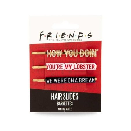 Mad Beauty Friends Quotes Hair Clips