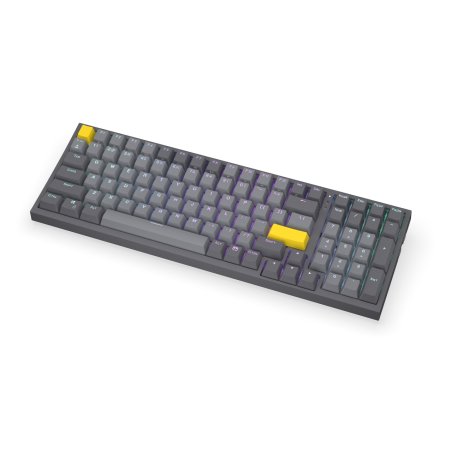 Celeris 1800 (grau, DE-Layout, ENDORFY Yellow by Gateron)