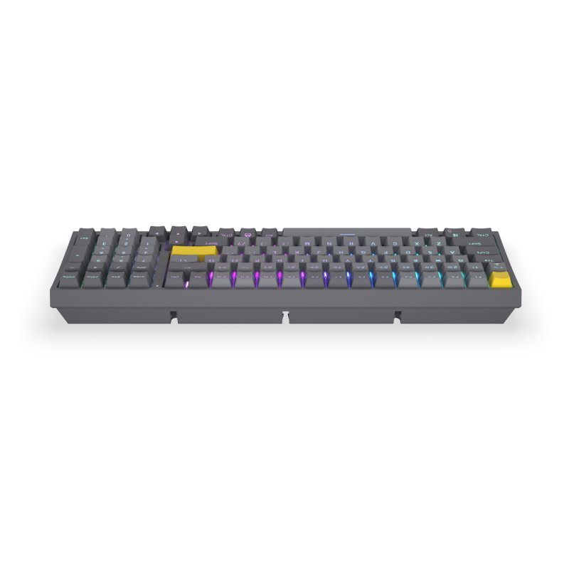 Celeris 1800 (grau, DE-Layout, ENDORFY Yellow by Gateron)