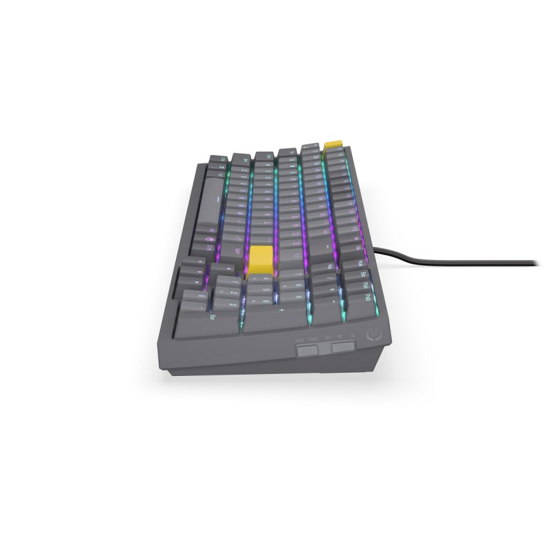 Celeris 1800 (grau, DE-Layout, ENDORFY Yellow by Gateron)