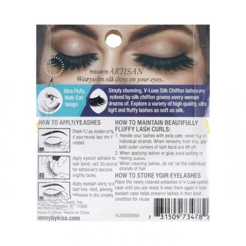 I-ENVY V Luxe Chiffon Silk Lash/Inspired A-Line Vles02