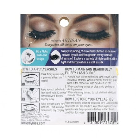 I-ENVY V Luxe Chiffon Silk Lash/Inspired A-Line Vles02