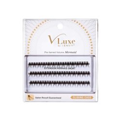 Kiss Vluxe Extension Mermaid Short Individual Lashes - Pack of 3