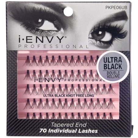 I Envy Individual Lash/Ultra Black Know Free Long 70pc Pkpe06ub