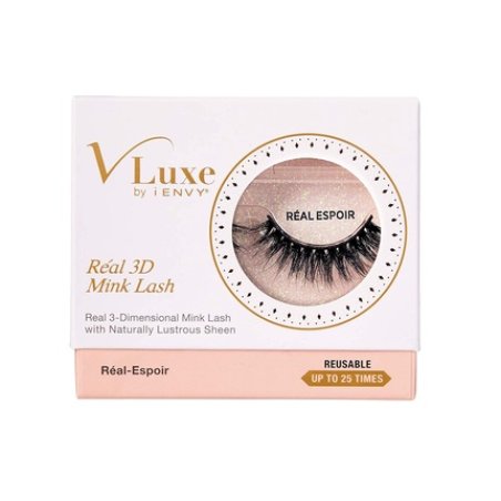 Kiss Vluxe Real 3D Mink Lashes Echt Espoir