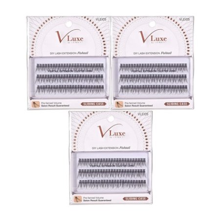 V Luxe by I-ENVY Fishtail Long 05 Extension 225 Count - Pack of 3