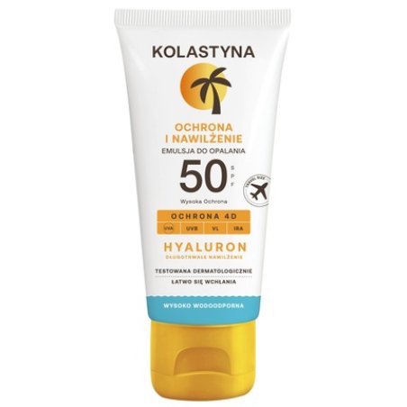 Kolastyna Protection And Moisturization Tanning Emulsion Spf50 80 Ml