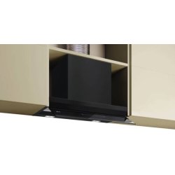 Hotte box intégrée, 60 cm, N70, noir mat, Efficient drive, 3 niveaux *