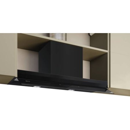 Hotte box intégrée, 90 cm, N70, noir mat, Efficient drive, 3 niveaux *