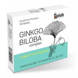 Uplab Pharmaceuticals Ginkgo Biloba Complex 30 Tabs