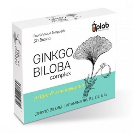 Uplab Pharmaceuticals Ginkgo Biloba Complex 30 Tabs