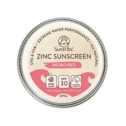 Suntribe Retro Red Zinc Sunscreen SPF 30 15g