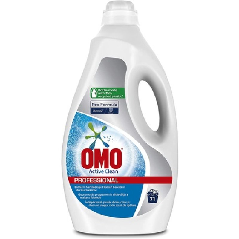 OMO Lessive liquide Active Clean Professional, 5 litres