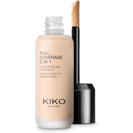 Kiko Milano Full Coverage 2in1 Foundation & Concealer 01