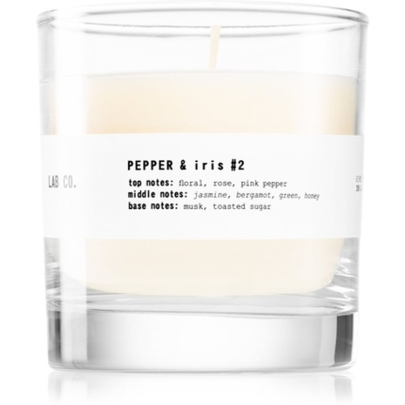 Ambientair Lab Co Pepper & Iris Scented Candle 200 G
