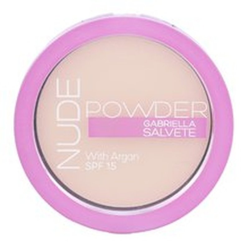 Gabriella Salvete Nude Powder Spf15 Compact Powder 8 G 02 Light Nude