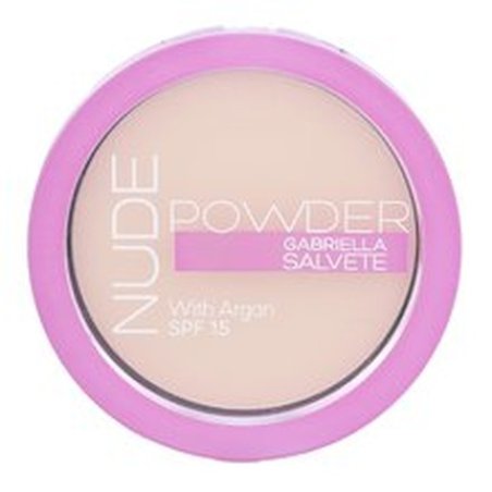 Gabriella Salvete Nude Powder Spf15 Compact Powder 8 G 02 Light Nude