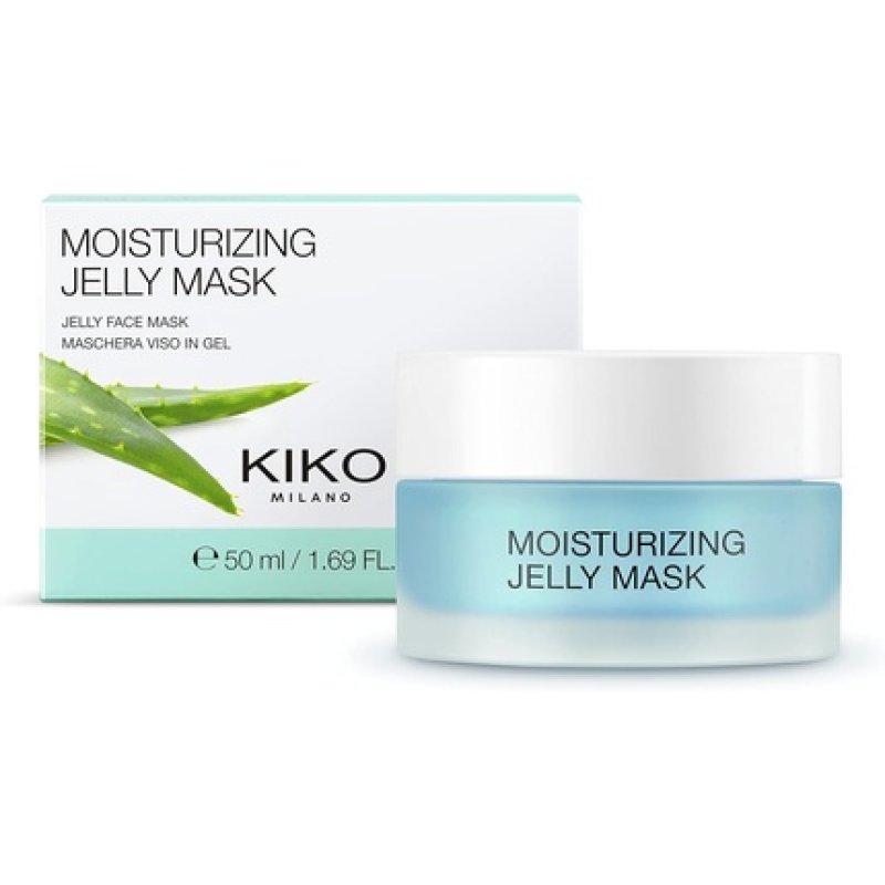 Kiko Milano Moisturizing Jelly Mask Soothing Gel Face Mask With Prickly Pear