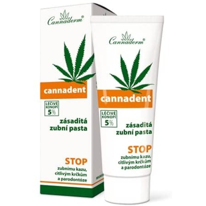 CANNADERM Cannadent Toothpaste 75g