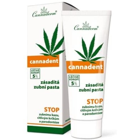 CANNADERM Cannadent Toothpaste 75g