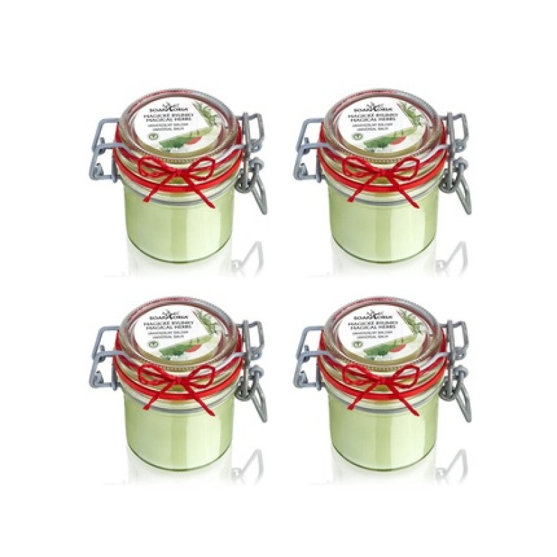 Soaphoria Bio Universal Magic Herbal Balm Moisturizing Body Care 125ml - Pack of 4