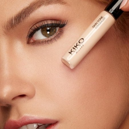 Kiko Milano Skin Tone Concealer 02 Fluid Smoothing Concealer with Natural Finish