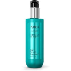 Kiko Milano Silky Gloss Shampoo for Straight, Soft Hair with Detangling