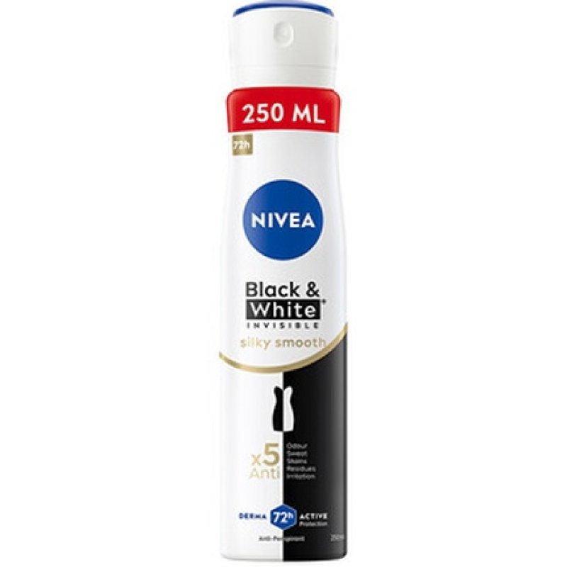 Nivea B&W Silky Smooth Antiperspirant Antiperspirant In Spray