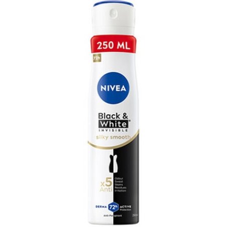 Nivea B&W Silky Smooth Antiperspirant Antiperspirant In Spray