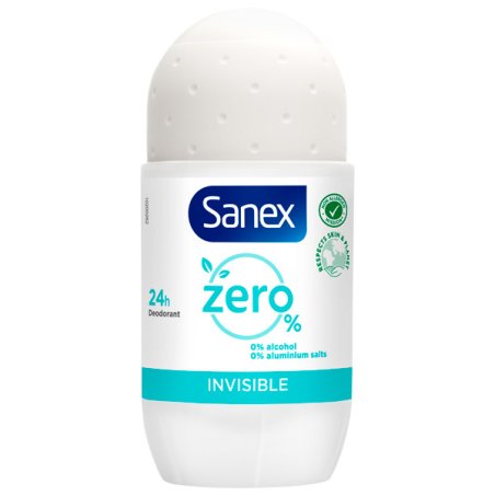 Sanex Zero Deodorant Invisible Roll On 50ml