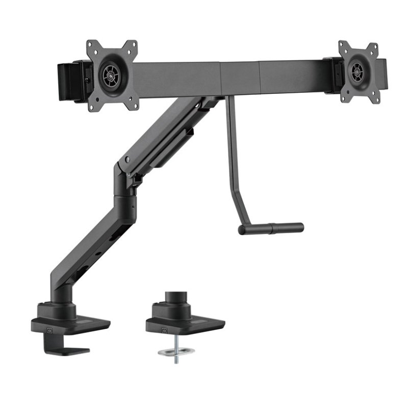 Goobay 74074 support d'écran plat pour bureau 81,3 cm (32") Noir