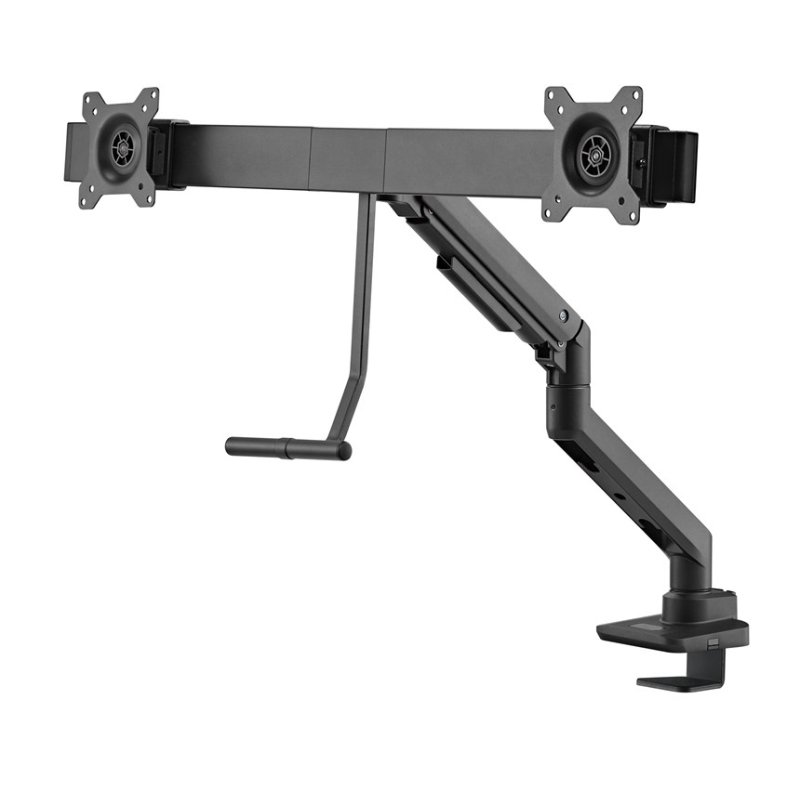 Goobay Doppel-Monitorhalterung Office