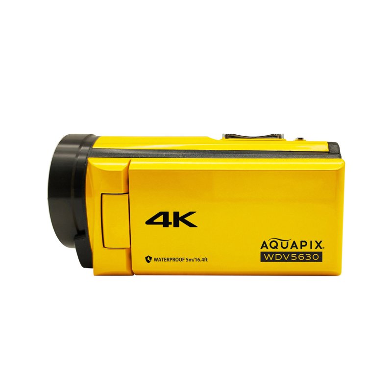 Aquapix WDV5630 Handheld camcorder 13 MP 4K Ultra HD Yellow
