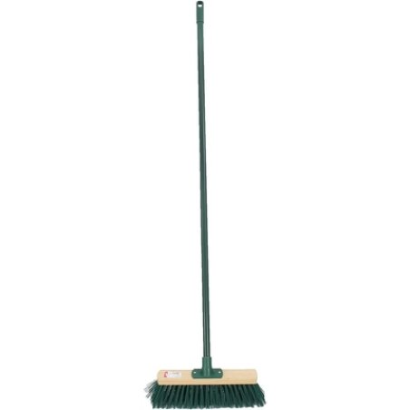 12m Outdoor Garden Brush Wooden Broom