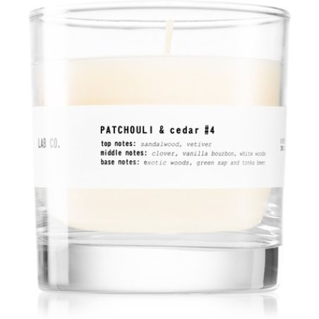 Patchouli & Cedar Scented Candle