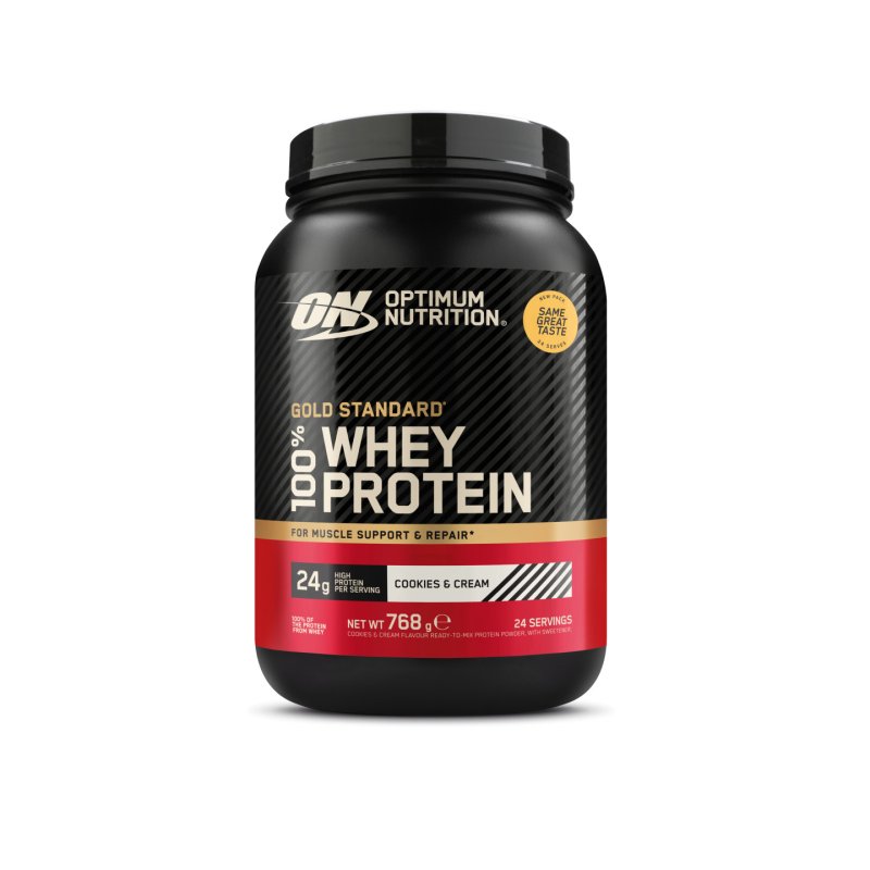 Optimum Nutrition - Gold Standard 100% - Cookies & Cream 768 g