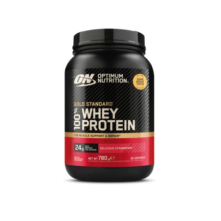 Optimum Nutrition - Gold Standard 100% Delicious Strawberry - Strawberry 780 g