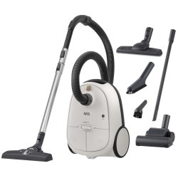 AEG AB61H6SW 3,5 L Aspirateur réservoir cylindrique Sec 850 W Sac à poussière